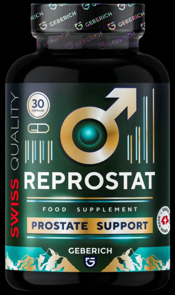 Reprostat — Prostate Support, complemento alimenticio GEBERICH, 30 cápsulas